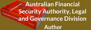 Australian Financial Security Authority, Legal and Governance Division - Author