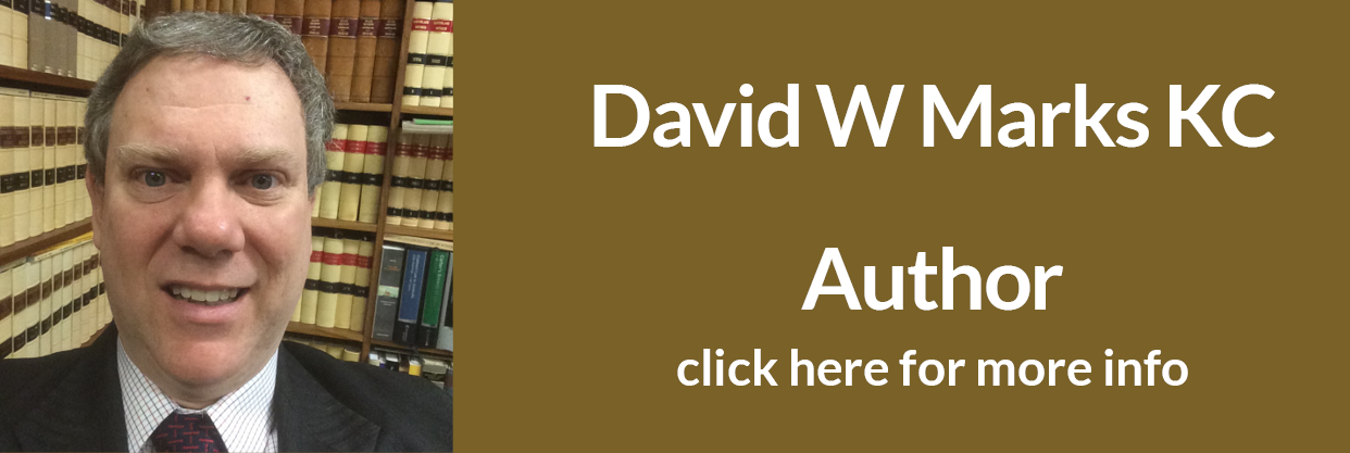 David W Marks KC author